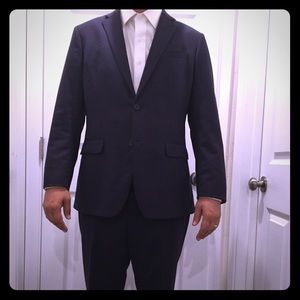 Navy Suit, 42R 35x30 Banana Republic